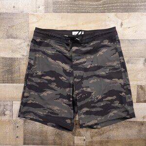 American Eagle Camo Board Shorts Swim Trunks Men's Size M